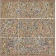 Панно Kerama Marazzi Виченца Виченца Панно золото из 9 частей HGD\B99\9x\17000 45х45