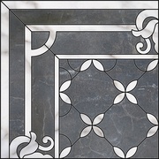 Декор Kerama Marazzi Виндзор 1/4 розона ID42