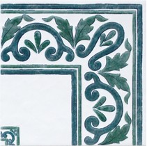 Kerama Marazzi Винтаж B1979\5173 Белый 1/4