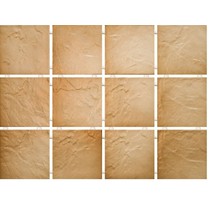 Kerama Marazzi Юката 1142 Беж, Полотно 30х40 из 12 частей 9,9х9,9 Матовая