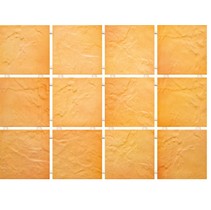 Kerama Marazzi Юката 1145 Оранжевый, Полотно 30х40 из 12 частей 9,9х9,9 Матовая