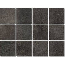 Kerama Marazzi Зарянка 1222 | Караоке черный, полотно 30х40 из 12 частей