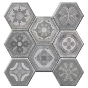 Напольная плитка Kerlife ceramicas Hexagonal Pav. Asland Gris