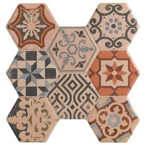 Kerlife ceramicas Hexagonal Pav. Astorga Beige