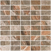Декор Kerranova Genesis lappato Genesis Mosaic Brown(Коричневый) K-105//m07/M 307x307х9 матовый