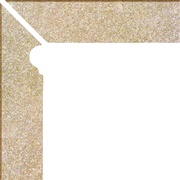 Цоколь Korzilius Cascata Kalambo Beige Profilsockelleiste li. Цоколь Левый