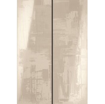 La Fabbrica Ceramiche Eden Abstract Lucido Vaniglia (set 2 pc)