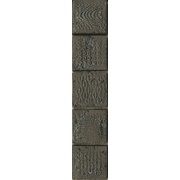 Бордюр La Fabbrica Ceramiche Pietra lavica Crystal Border Mix Tex Grey Listello