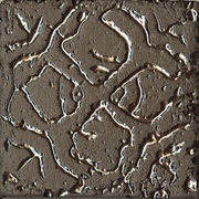 Декор La Fabbrica Ceramiche Pietra lavica Metal Grey-bron Mix 3 5,5x5,5-3
