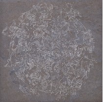 La Fabbrica Ceramiche Pietra lavica Rosone Zodiaco Nebula