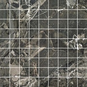 Мозаика La Fabbrica Ceramiche Smart Mosaico Ebony (3,35x3,35) Lapp. Rett.
