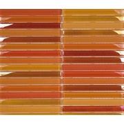 Декор L`antic colonial Glass Mosaics Mix Metalic Mos.Naranjas 1,5x14,8 Malla