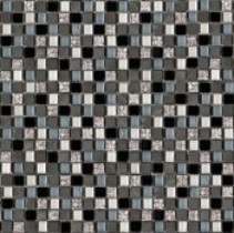 L`antic colonial Mosaicos Imperia Mix Silver Blue Blacks Мозаика 1,5x1,5