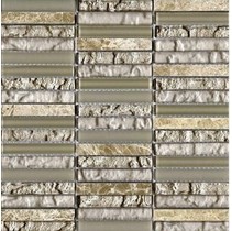 L`antic colonial Mosaics Collection L242521841 Tecno Linear Cream Capuccino
