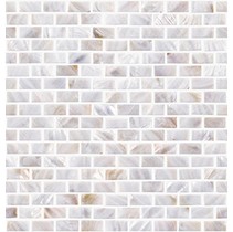 L`antic colonial Mosaics Collection L241710671 Victorian Mother Of Pearl White