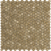 Мозаика L`antic colonial Mosaics Collection L241713641 Gravity Aluminium 3D Hexagon Gold