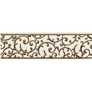 Бордюр Lasselsberger (LB-Ceramics) Анастасия 1502-0603 Орнамент крем