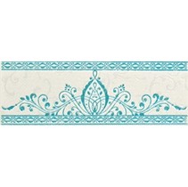 Lasselsberger (LB-Ceramics) Анастасия орнамент бело-голубой 1501-0088