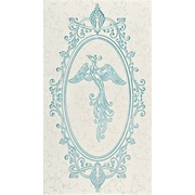 Декор Lasselsberger (LB-Ceramics) Анастасия орнамент голубой 1645-0097