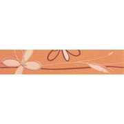 Бордюр Lasselsberger (LB-Ceramics) Ирис Оранжевый 1502-0498