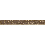 Бордюр Lasselsberger (LB-Ceramics) Миланезе Дизайн Флорал марроне 1506-0158