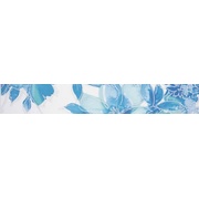 Бордюр Lasselsberger (LB-Ceramics) Нега Акварель бордюр бирюзовый 1501-0065 6х39,8