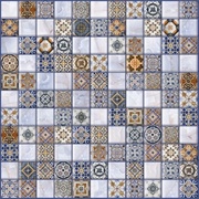 Мозаика Lasselsberger (LB-Ceramics) Орнелла 5032-0200 Синий
