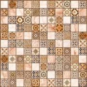 Мозаика Lasselsberger (LB-Ceramics) Орнелла 6035-0183 Коричневый