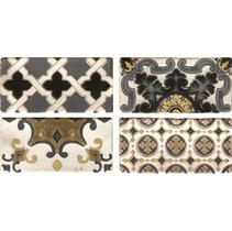 Latina ceramica Arezzo Oro Conjunto Комплект декоров из 4 плиток 1