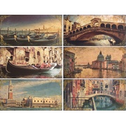 Панно Latina ceramica Aurea Conjunto Venezia ( из 6 пл)
