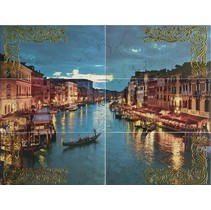 Latina ceramica Aurea Mural Venezia ( из 6 пл.)
