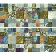 Панно Latina ceramica Frades Mosaico Gris (компл. из 2 шт. 25х60)