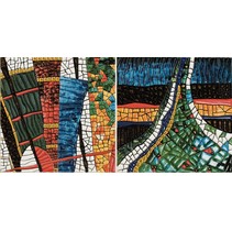Latina ceramica Gaudi Mural 3 of 6P