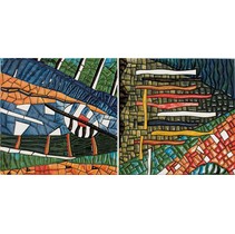 Latina ceramica Gaudi Mural 4 of 6P