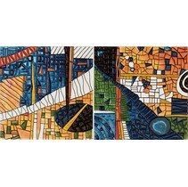 Latina ceramica Gaudi Mural 6 of 6P