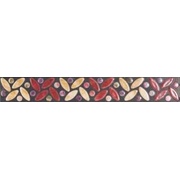 Бордюр Latina ceramica Mykonos Delos Rojo