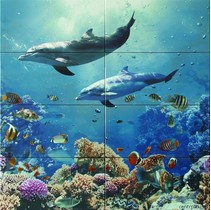 Latina ceramica Sorolla Mural Dolfins (8)