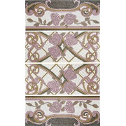 Панно Latina ceramica Baikal Columna Baikal Lila (из 4х пл)