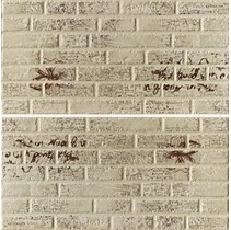 Leonardo Word Up Beige Wallgraffiti Mix