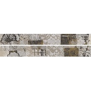 Декор Leonardo Word Up Cemento Listello Patchwork Mix