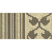 Mainzu Petra Dec. Mosaico Lineal Dorado
