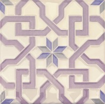 Mainzu Tissu Damas Morado