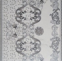 Mapisa Carrara Cenefa Grey