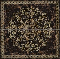 Mapisa Classic Angle Classic Emperador Brown Gold