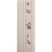 Настенная плитка Mapisa Montevarchi White Boiserie Flowers Moka