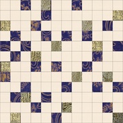 Мозаика Mapisa Stariy Arbat Mosaico Glam Blue-Gold