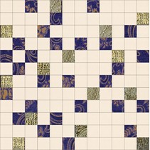 Mapisa Stariy Arbat Mosaico Glam Blue-Gold
