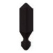 Бордюр Marazzi spain Oxford Merton Negro DCCR