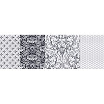 Marazzi Diamond Decoro White/Black DCTV
