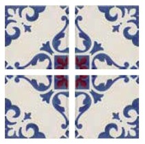 Marca Corona Jolie 8330 Blanc Bleu Trama (Комп/4шт)